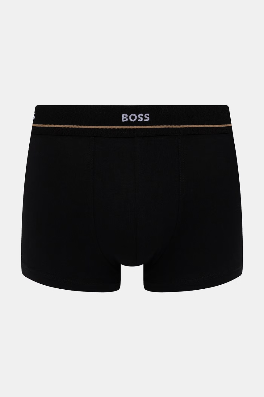 BOSS boxerky pánske bavlnené s elastanom Trunk 5-pak