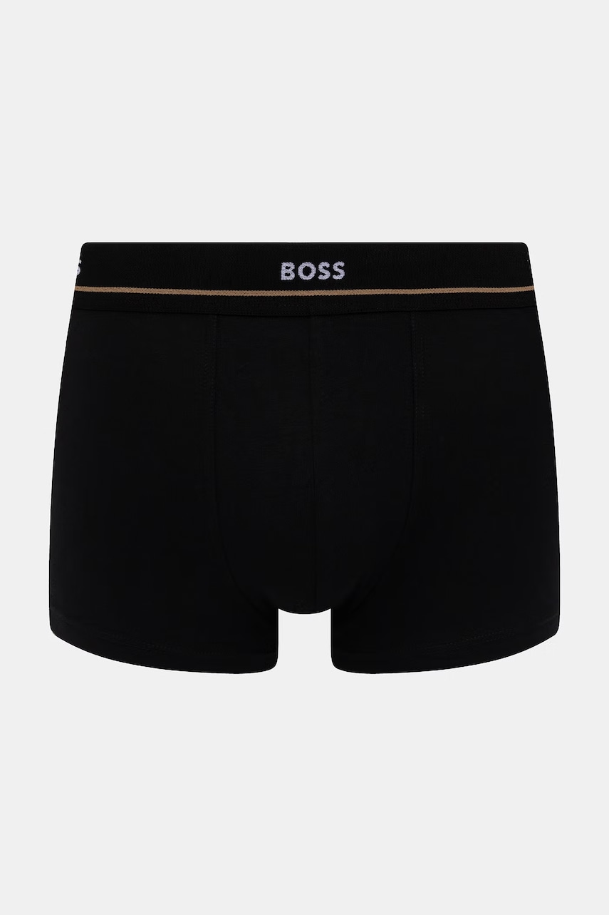 BOSS boxerky pánske bavlnené s elastanom Trunk 5-pak