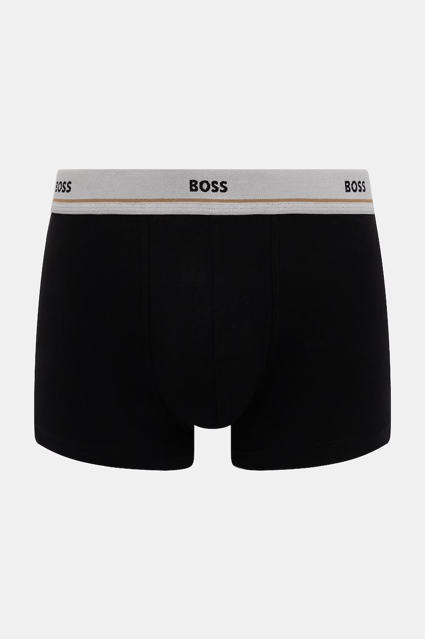 BOSS boxerky pánske bavlnené s elastanom Trunk 5-pak