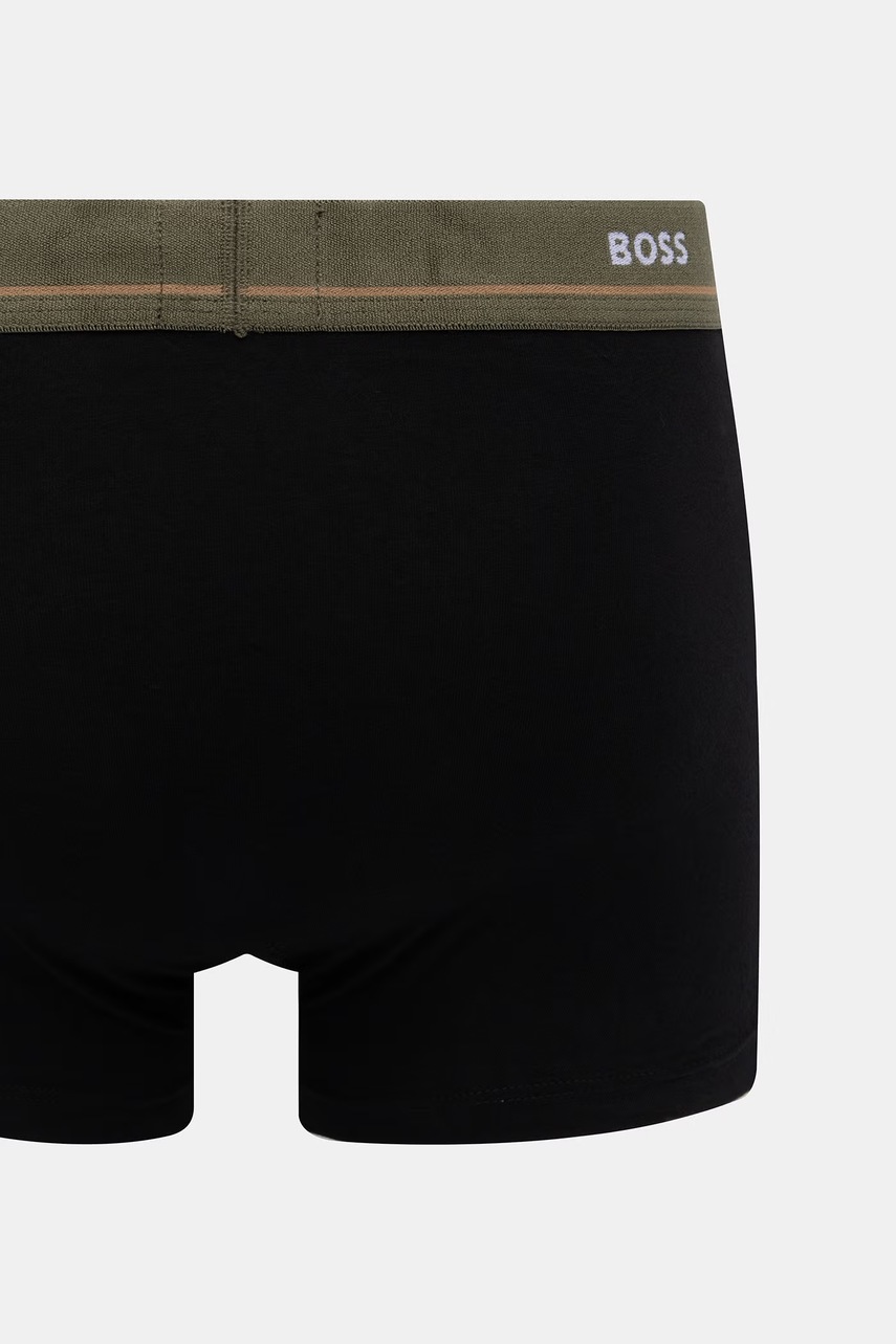 BOSS boxerky pánske bavlnené s elastanom Trunk 5-pak