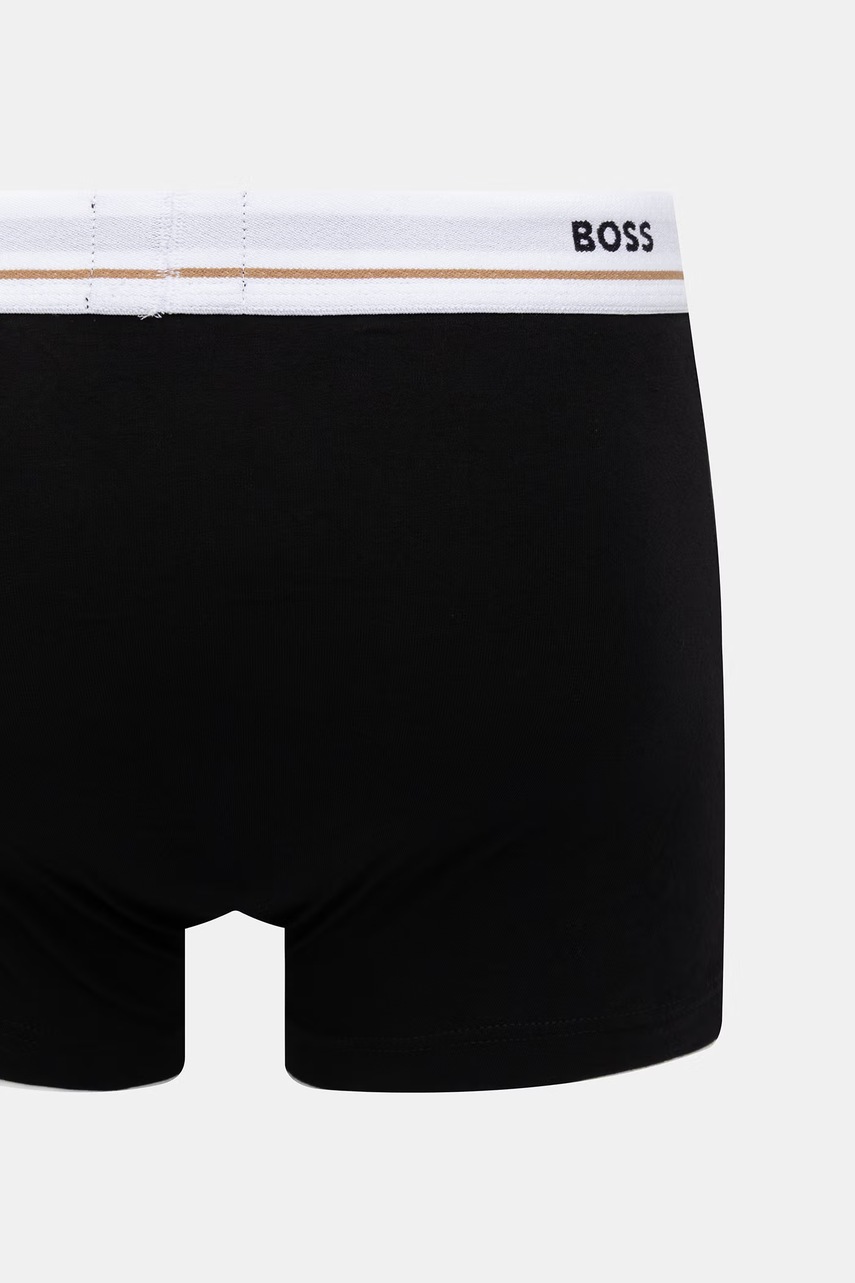 BOSS boxerky pánske bavlnené s elastanom Trunk 5-pak