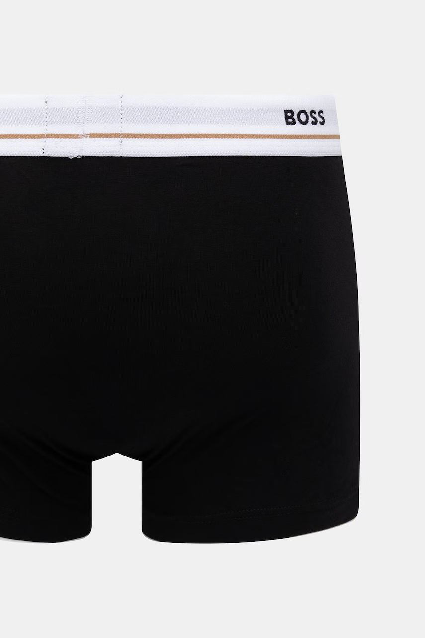BOSS boxerky pánske bavlnené s elastanom Trunk 5-pak