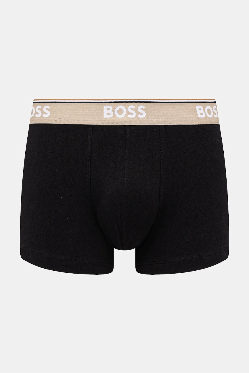 Боксеры BOSS 3 шт мужские цвет чёрный 50531684 Боксеры BOSS 3 шт мужские цвет чёрный 50531684