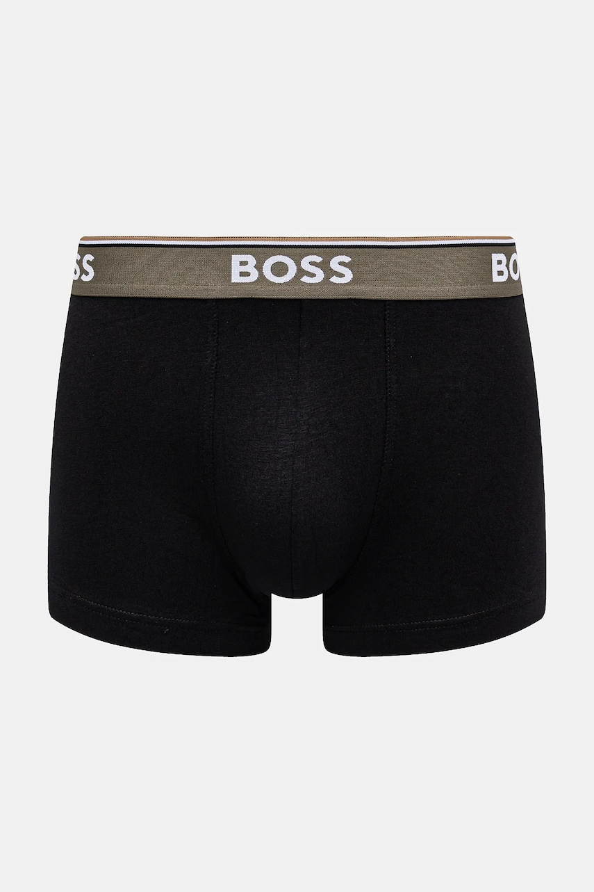 Боксеры BOSS 3 шт мужские цвет чёрный 50531684 Боксеры BOSS 3 шт мужские цвет чёрный 50531684