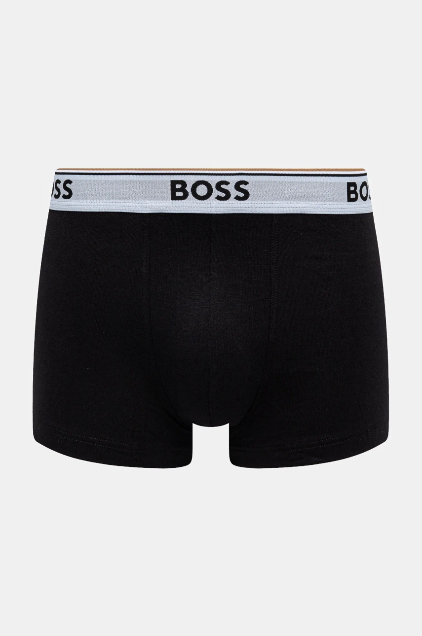 Bokserice BOSS 3-pack Za Muškarce, Boja: Crna, 50531684