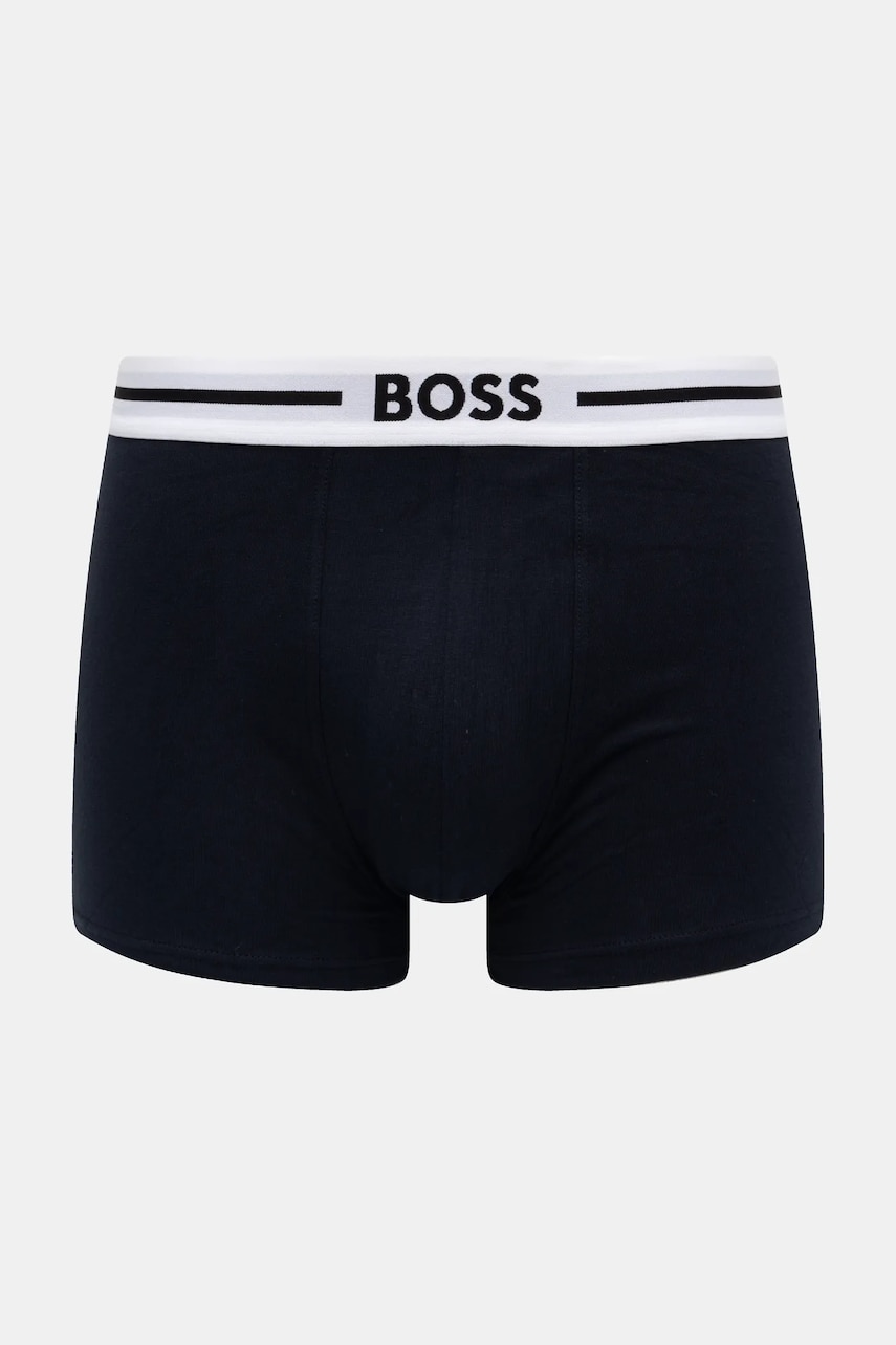 Боксеры BOSS 3 шт мужские цвет синий 50531694 Боксеры BOSS 3 шт мужские цвет синий 50531694