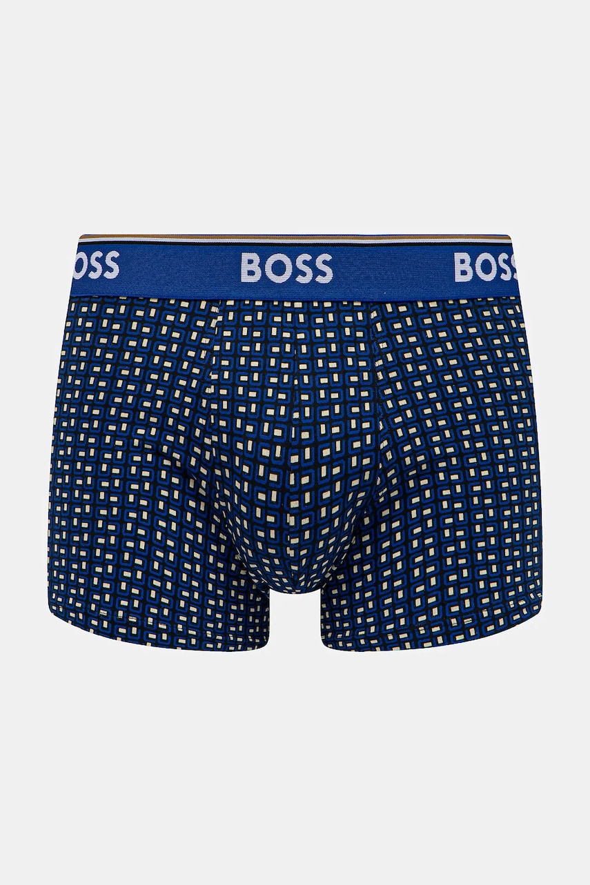 Боксеры BOSS 3 шт мужские цвет чёрный 50531701 Боксеры BOSS 3 шт мужские цвет чёрный 50531701