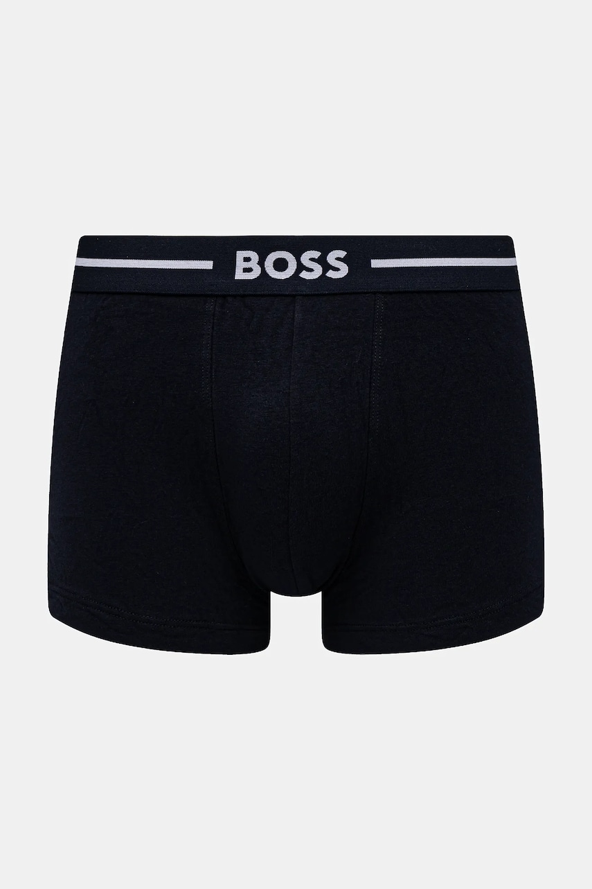Боксеры BOSS 3 шт мужские цвет чёрный 50532453 Боксеры BOSS 3 шт мужские цвет чёрный 50532453
