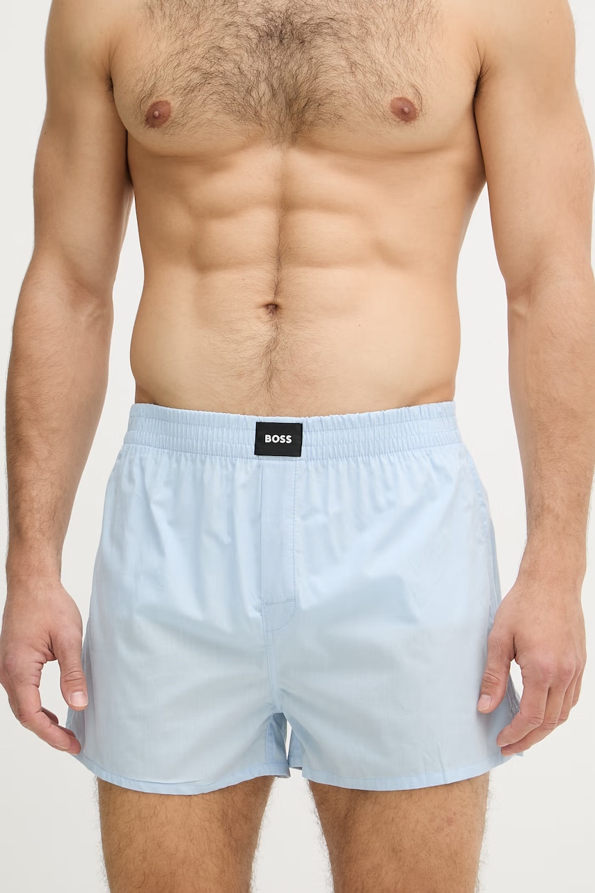 BOSS voľné boxerky pánske bavlnené 2P Boxer S. CW Peach 2-pak