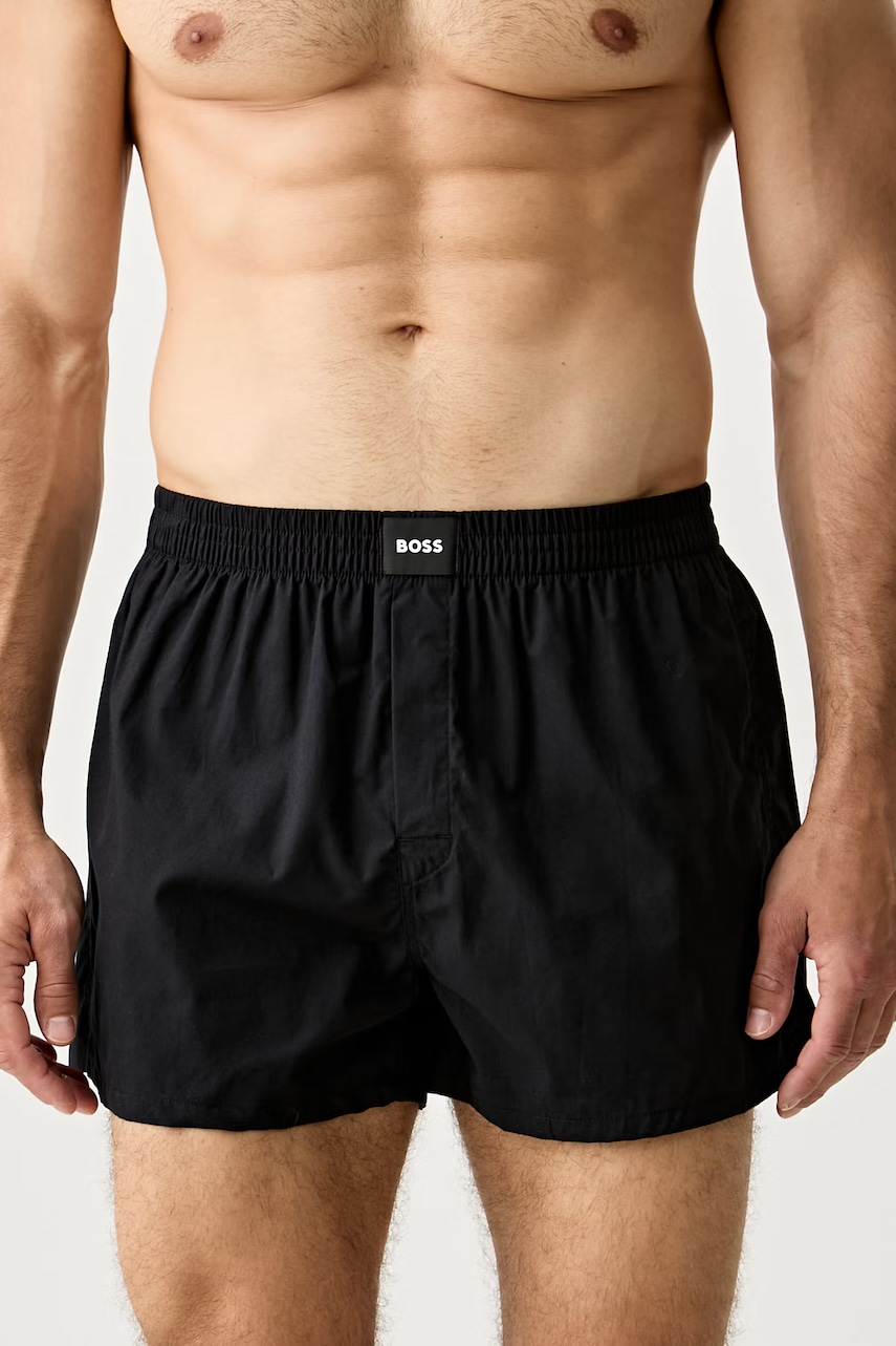 BOSS voľné boxerky pánske bavlnené 2P Boxer S. CW Peach 2-pak