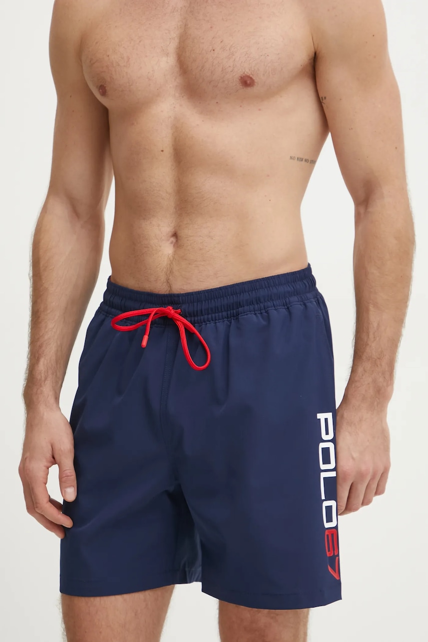 Купальные шорты Polo Ralph Lauren цвет синий 710958076 Купальные шорты Polo Ralph Lauren цвет синий 710958076