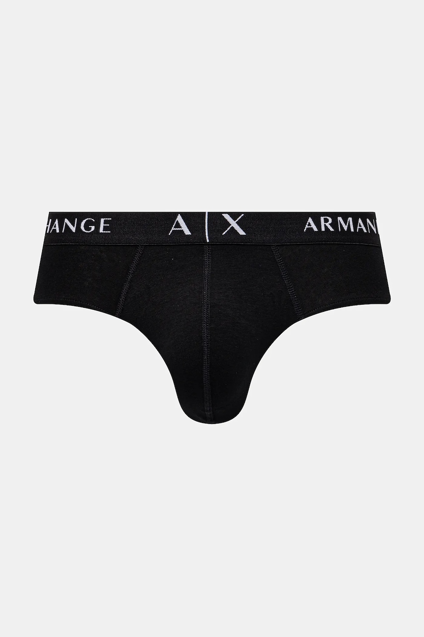 Слипы Armani Exchange 3 шт цвет чёрный XM000870 AF13682 Слипы Armani Exchange 3 шт цвет чёрный XM000870 AF13682