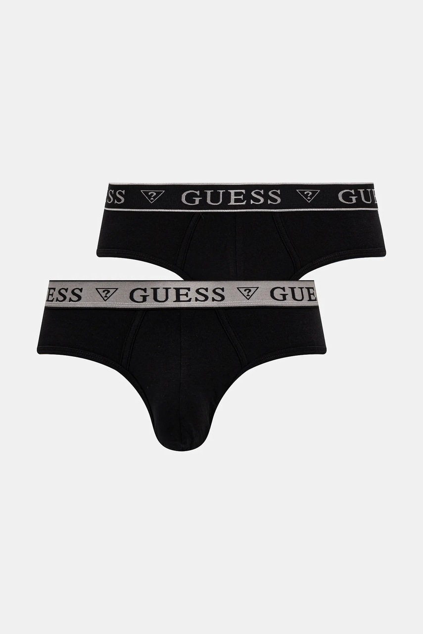 

Слипове Guess (2 броя) в черно U4BG0A KCD31, Черен