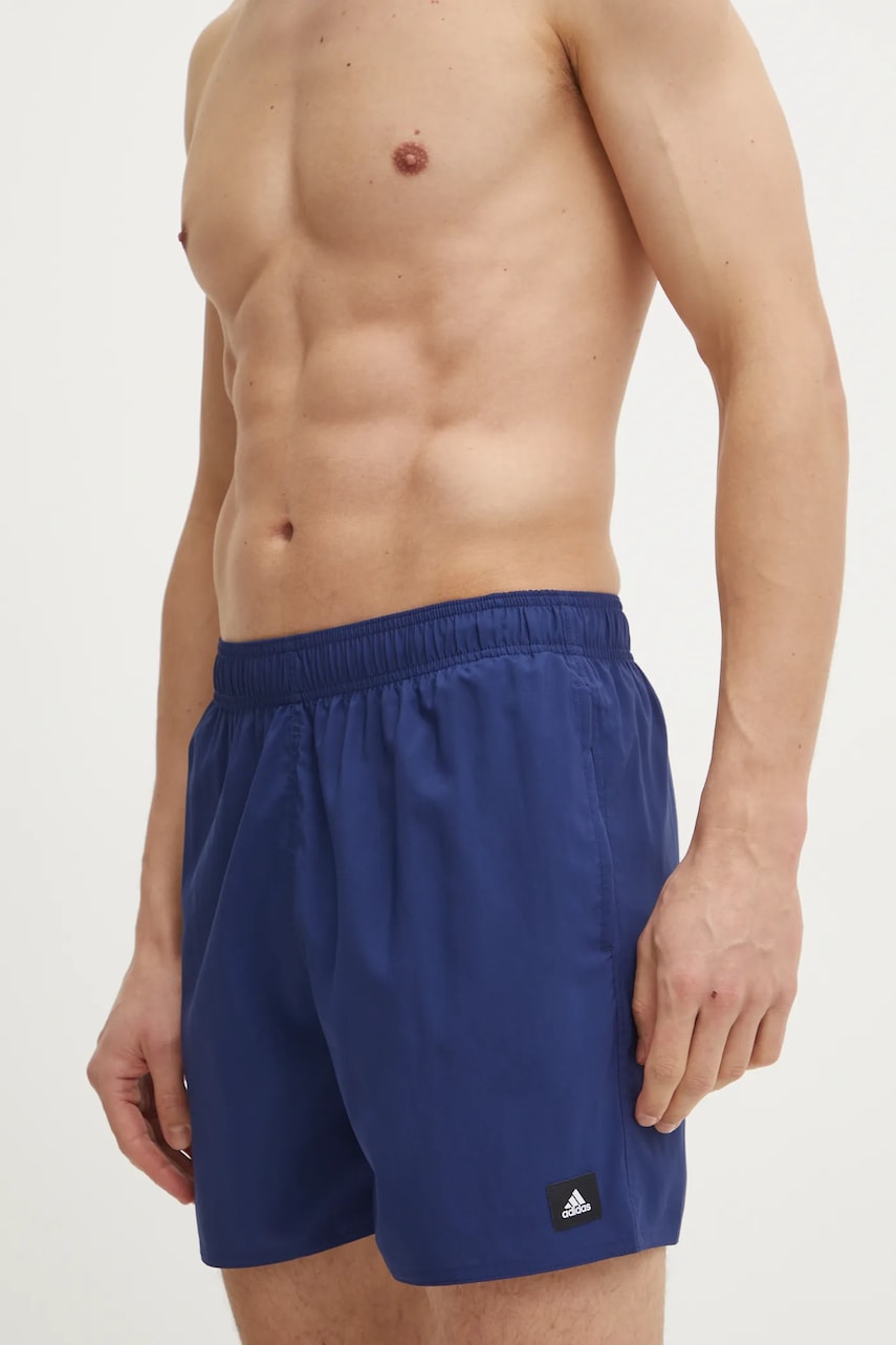 adidas Performance pantaloni scurti de baie Solid CLX culoarea albastru marin, JC6638 adidas Performance pantaloni scurti de baie Solid CLX culoarea albastru marin, JC6638