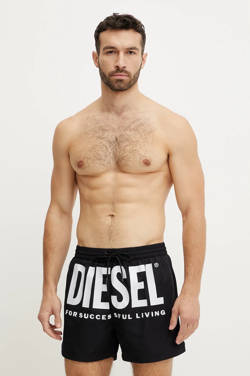 Diesel pantaloni scurti de baie KEN-37-D-CORE BOXER-SHORTS culoarea negru, A16299.0NJAS Diesel pantaloni scurti de baie KEN-37-D-CORE BOXER-SHORTS culoarea negru, A16299.0NJAS