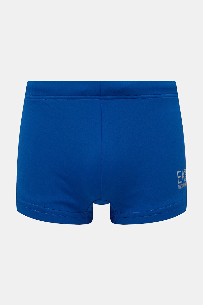 Levně Plavky EA7 Emporio Armani modrá barva, AF14514.7M000551