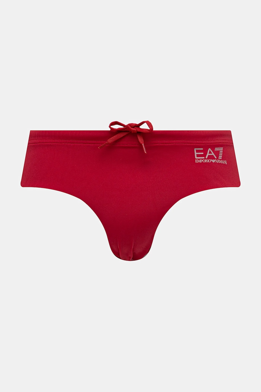 EA7 Emporio Armani costum de baie culoarea rosu, AF14514.7M000500