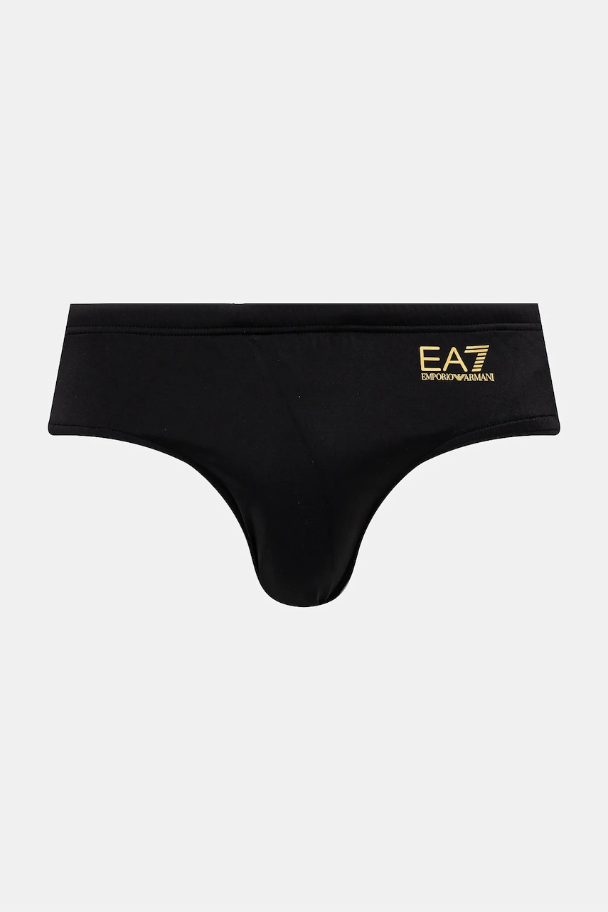 EA7 Emporio Armani costum de baie culoarea negru, AF14514.7M000500