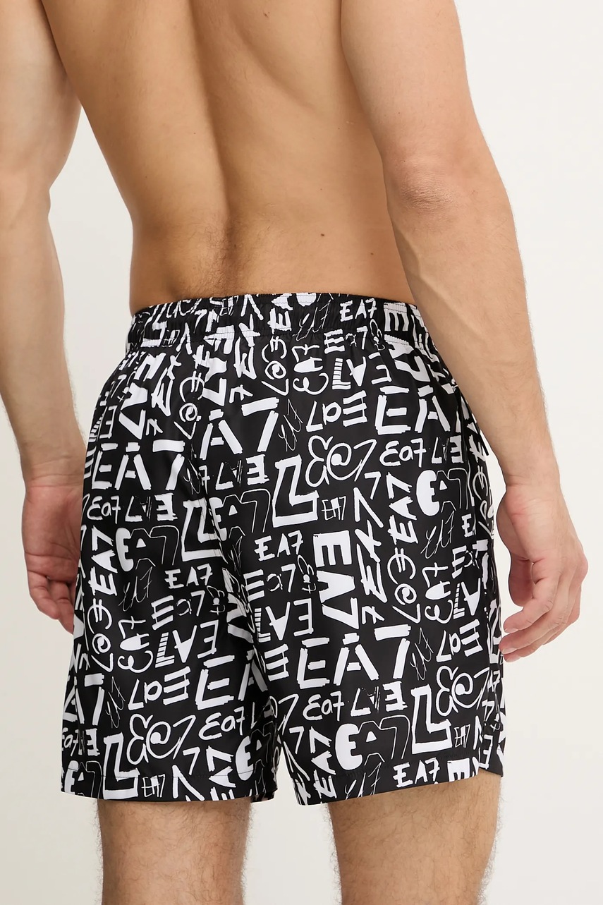 Plavkové šortky EA7 Emporio Armani