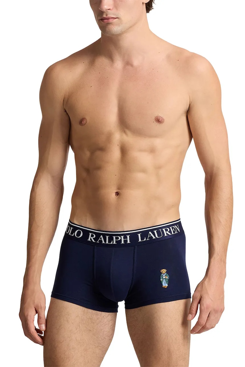 Levně Bavlněné boxerky Polo Ralph Lauren tmavomodrá barva, 714966106