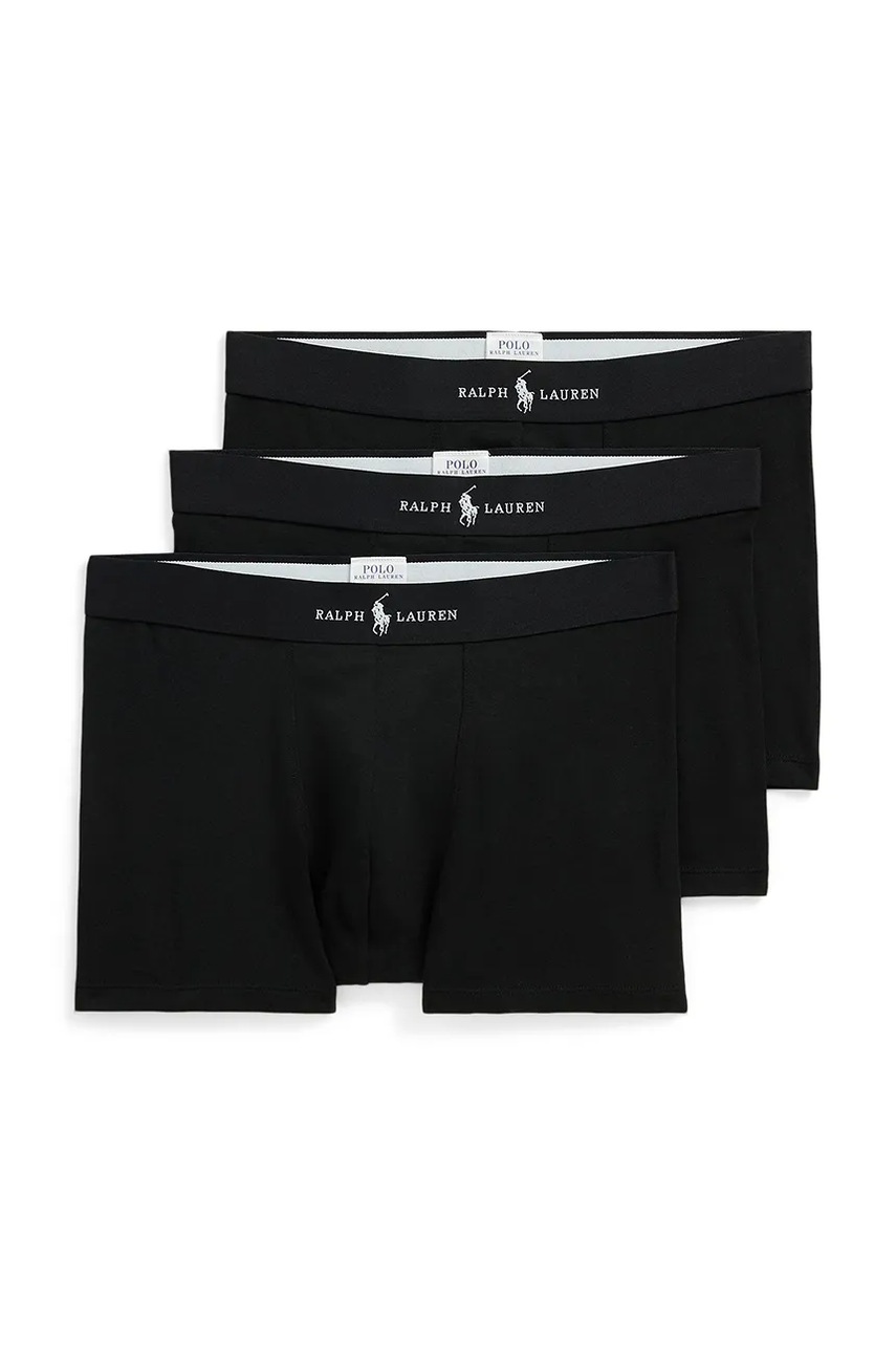 

Боксерки Polo Ralph Lauren (3 чифта) в черно 714965507, Черен