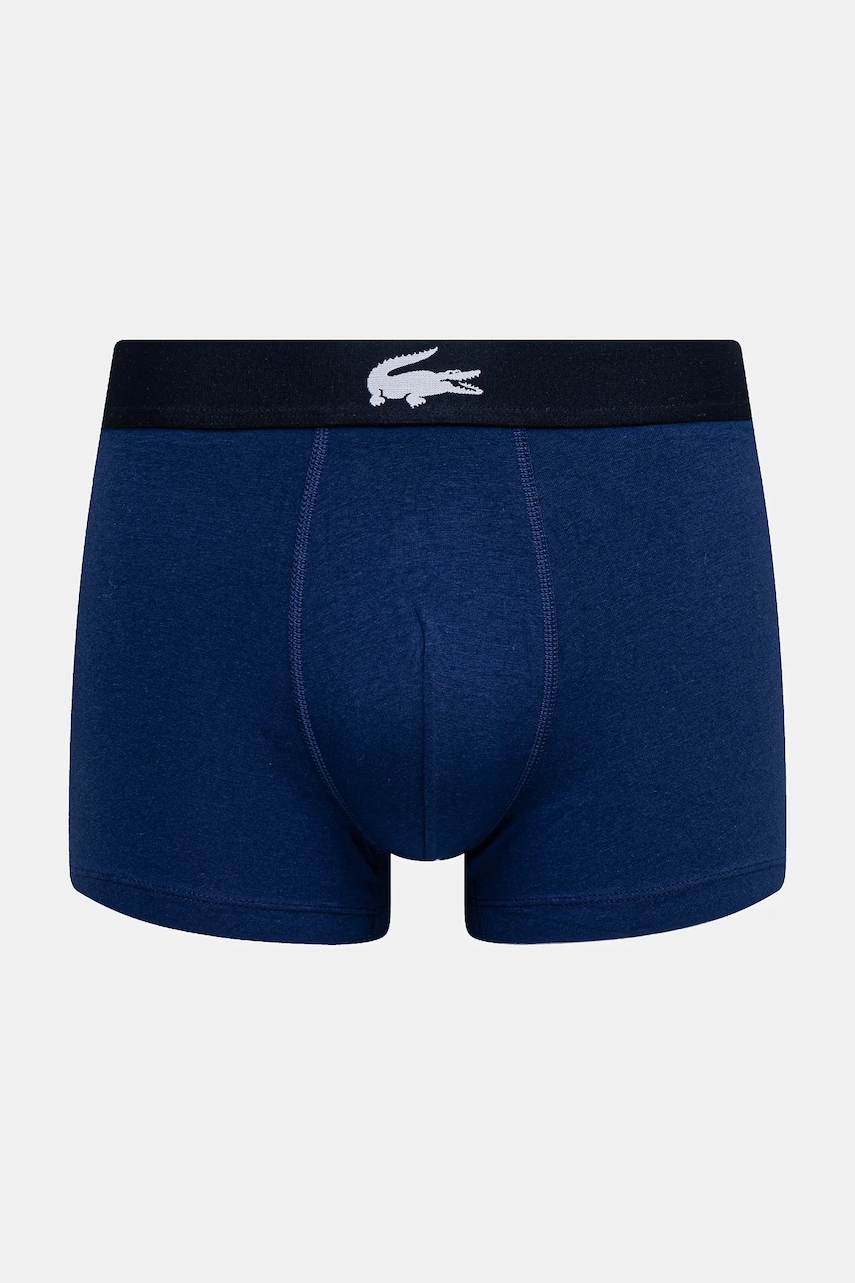 Lacoste boxerky pánske bavlnené s elastanom 3-pak