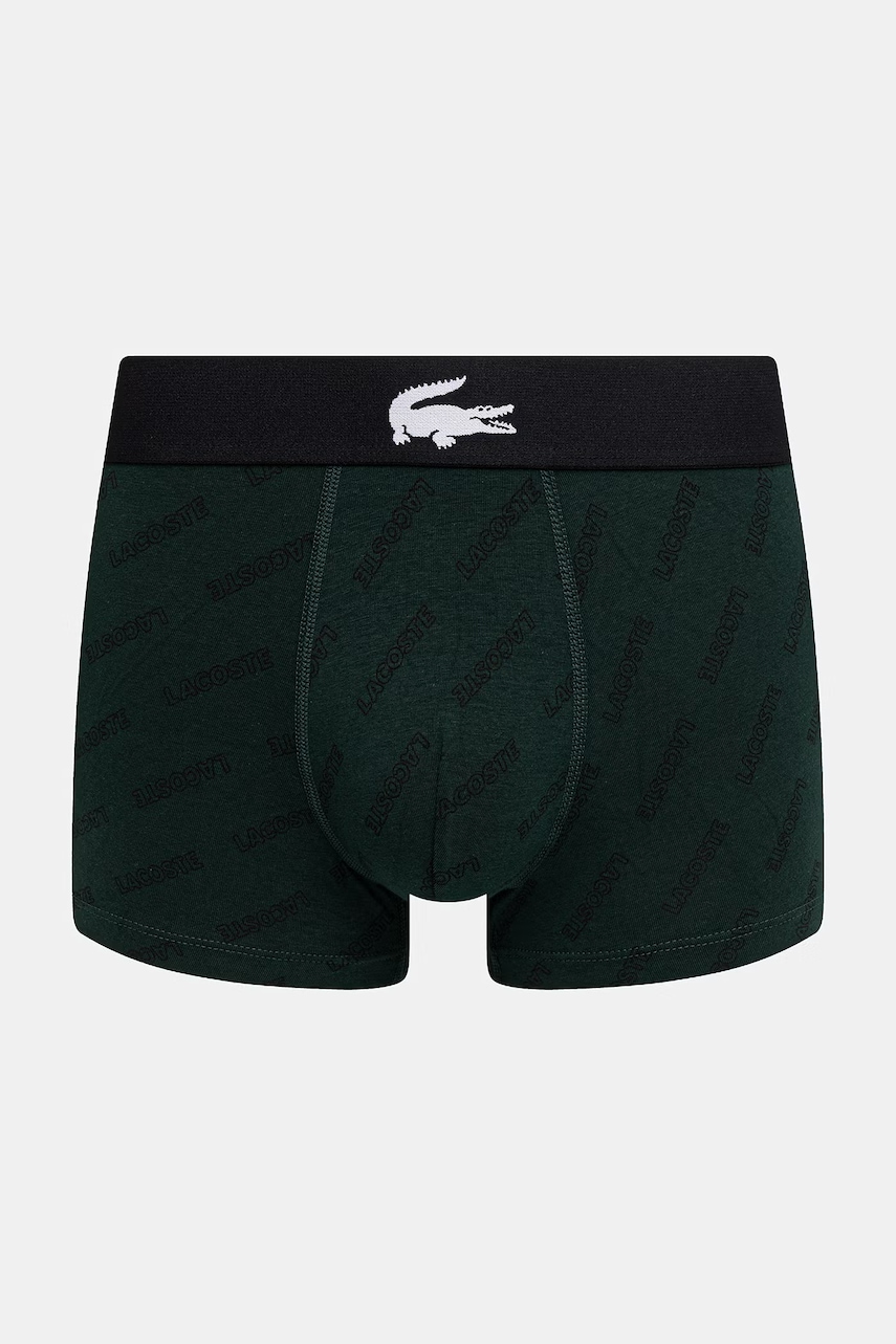Lacoste boxerky pánske bavlnené s elastanom 3-pak