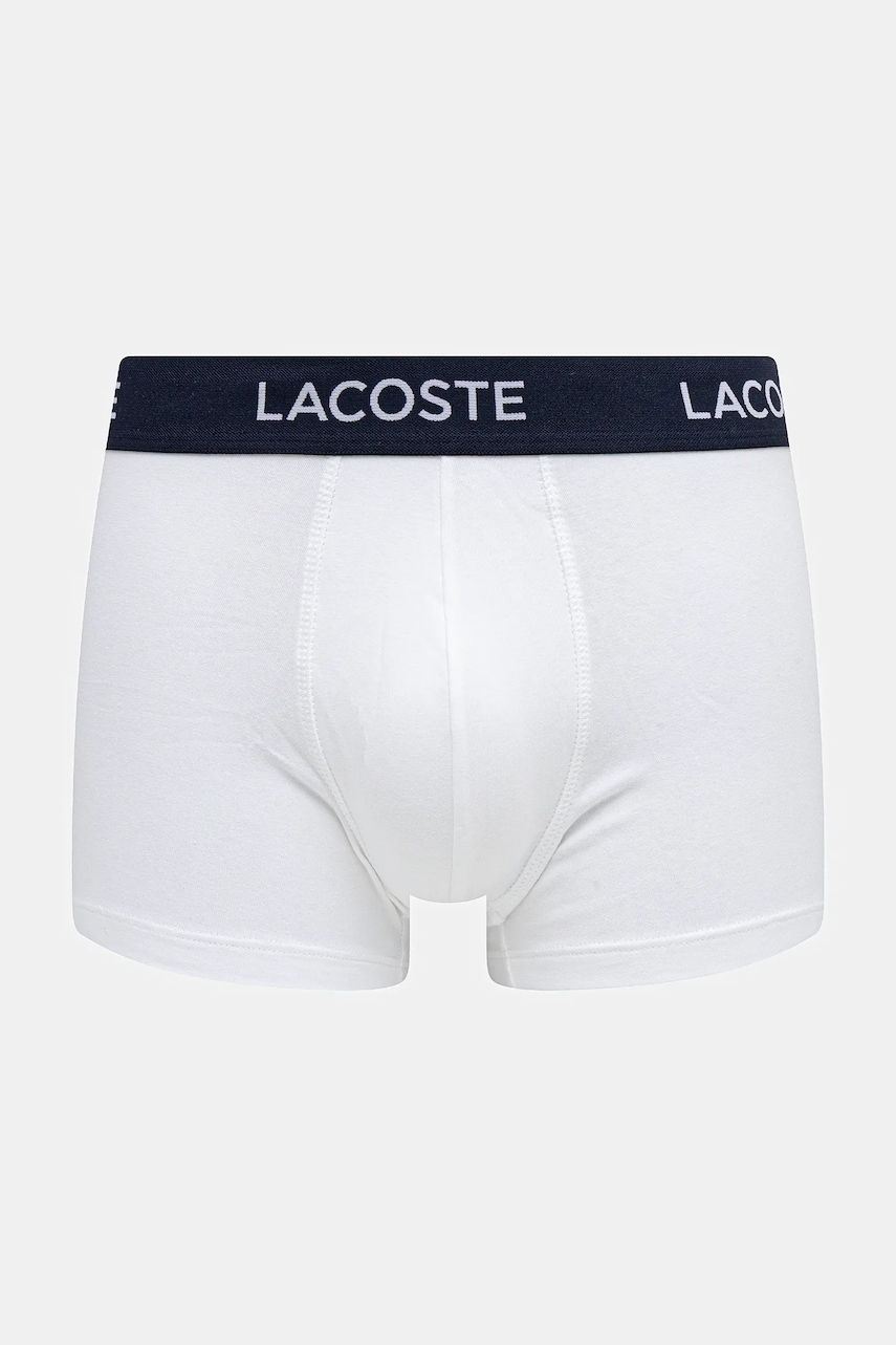 Боксеры Lacoste 5 шт мужские цвет белый 5H1292 Боксеры Lacoste 5 шт мужские цвет белый 5H1292