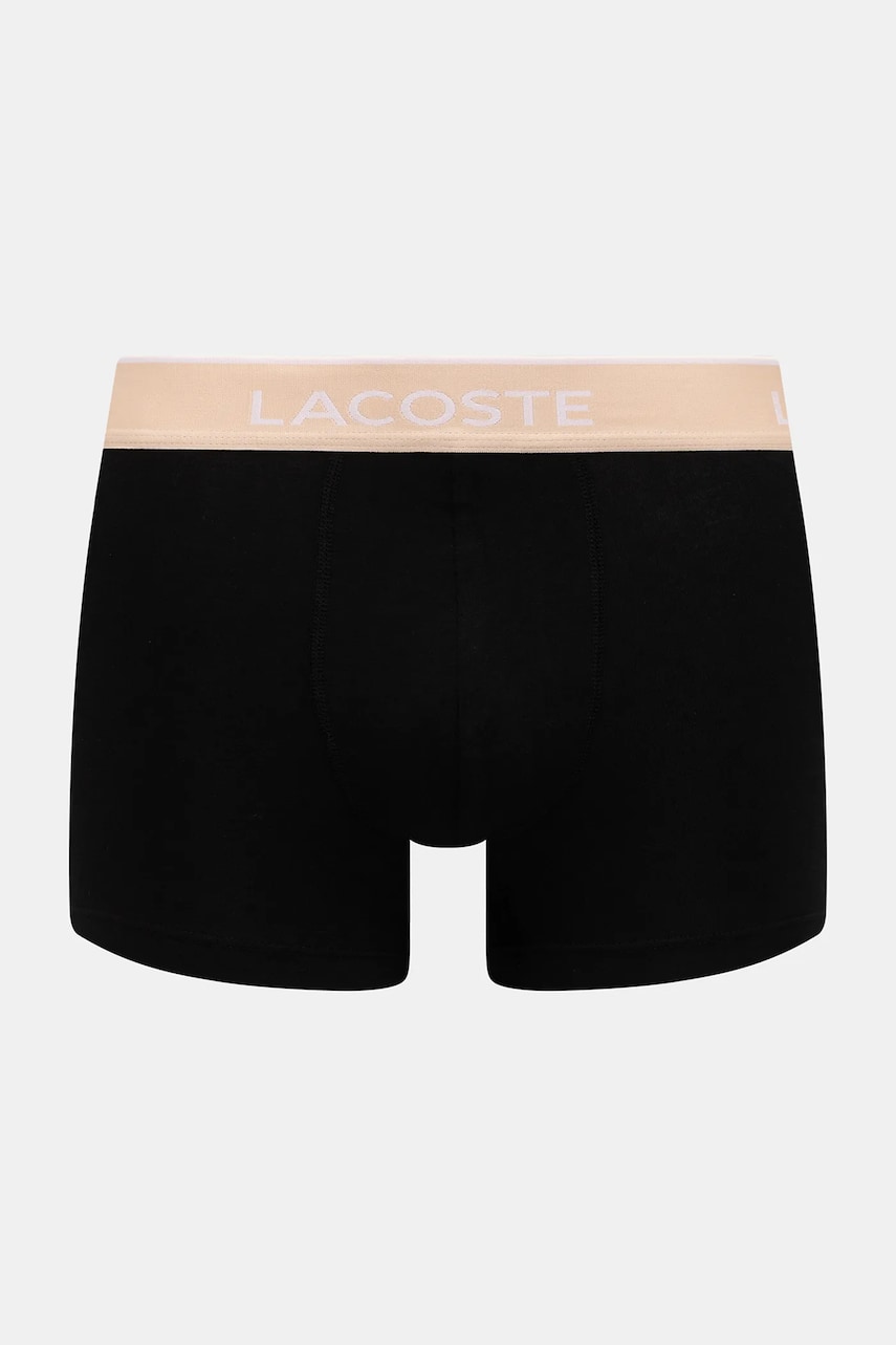 Боксеры Lacoste 3 шт мужские цвет чёрный 5H1297 Боксеры Lacoste 3 шт мужские цвет чёрный 5H1297
