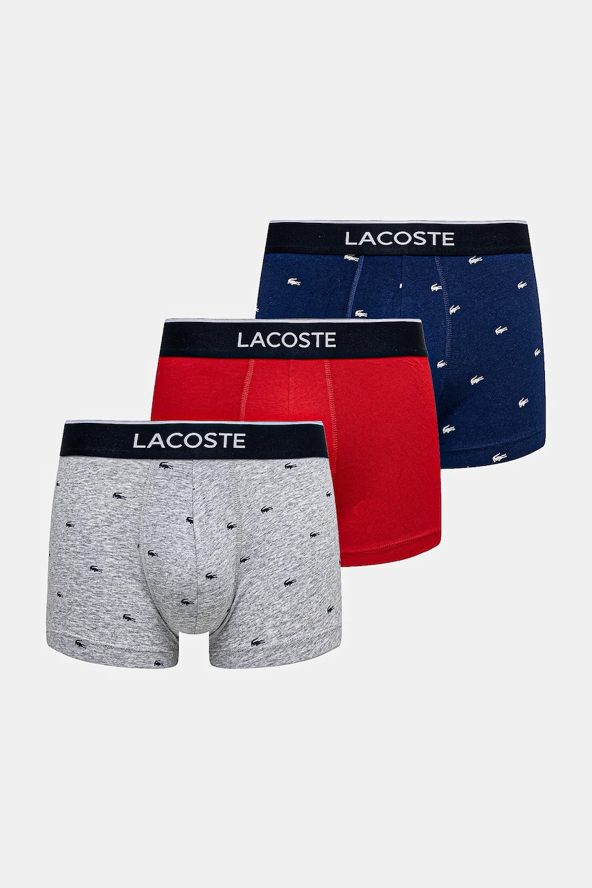 

Боксерки Lacoste (3 броя) в тъмносиньо 5H1299, Тъмносин