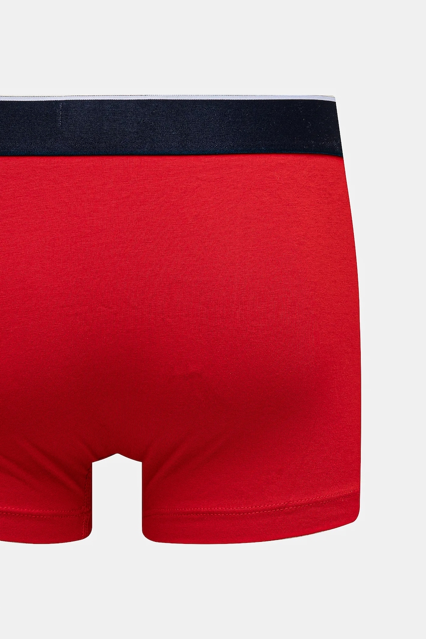 Lacoste priliehavé boxerky pánske bavlnené s elastanom 3-pak