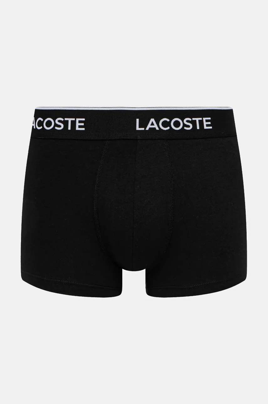 Боксеры Lacoste 3 шт мужские цвет чёрный 5H1300 Боксеры Lacoste 3 шт мужские цвет чёрный 5H1300