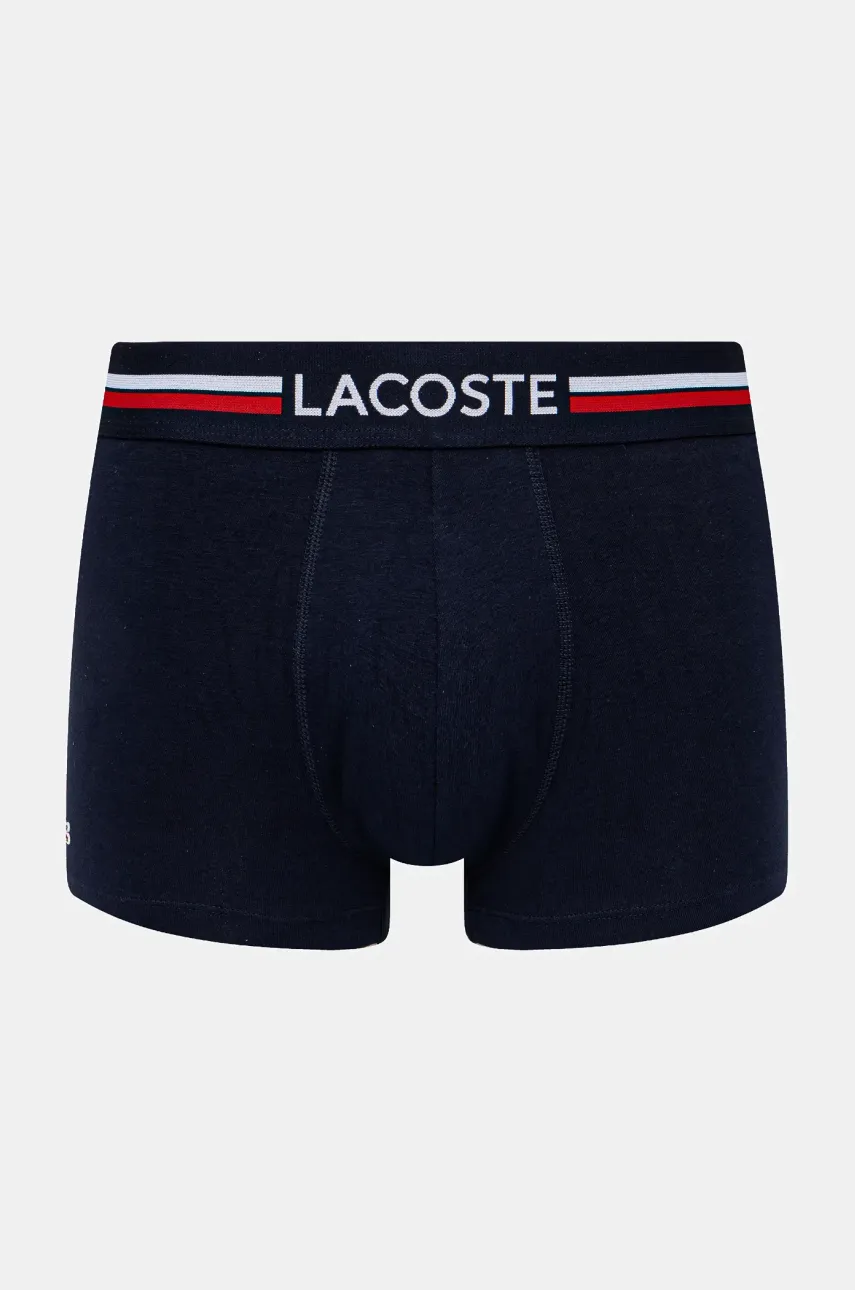 Боксеры Lacoste мужские цвет синий 5H2382 Боксеры Lacoste мужские цвет синий 5H2382