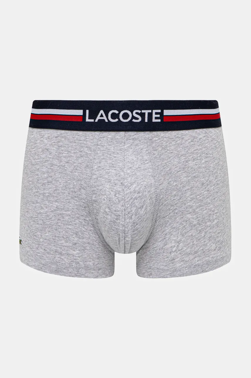 Боксеры Lacoste 3 шт мужские цвет синий 5H2390 Боксеры Lacoste 3 шт мужские цвет синий 5H2390
