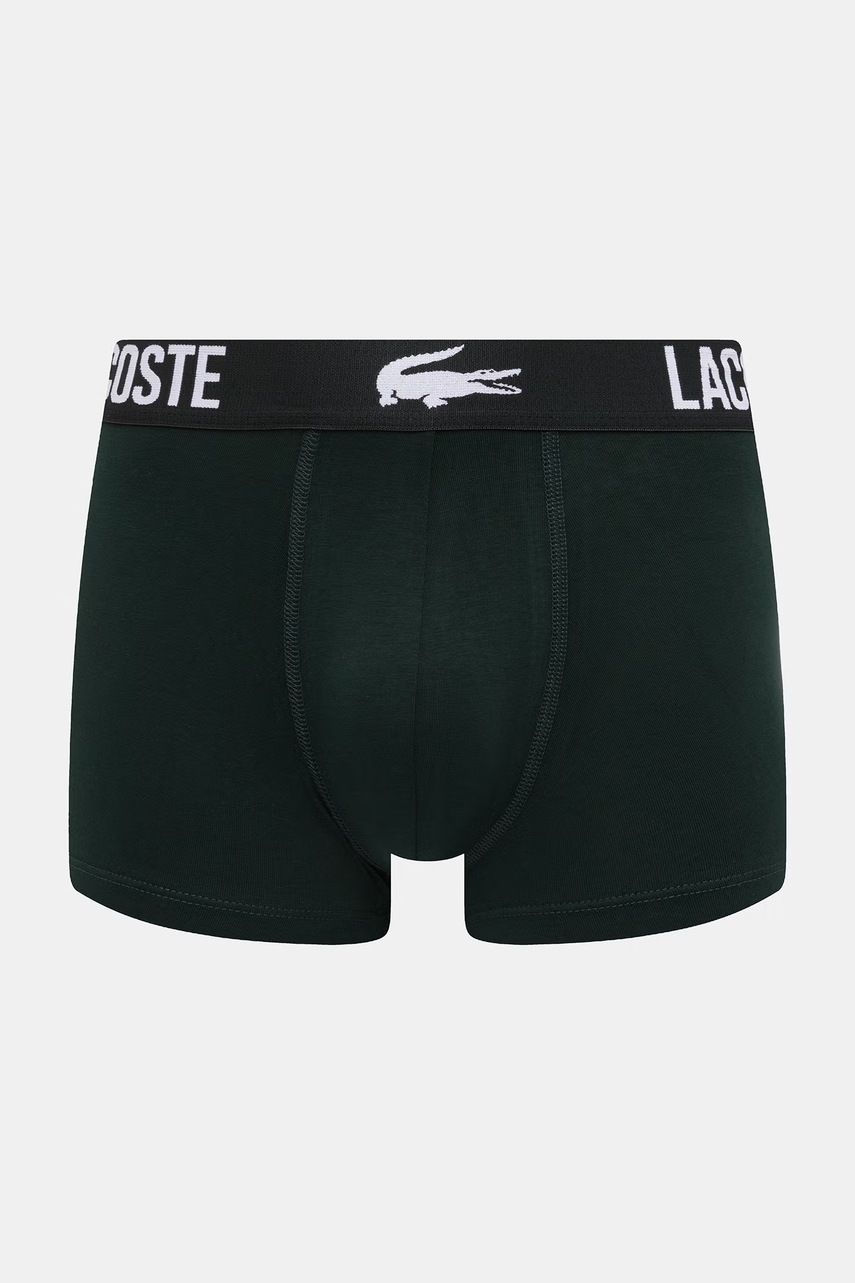 Lacoste boxerky pánske bavlnené s elastanom 3-pak