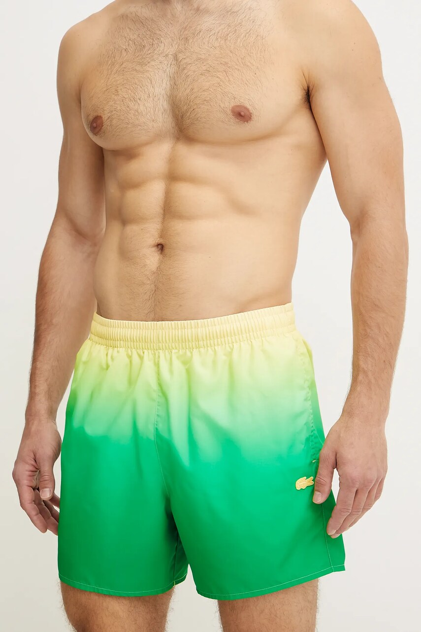 Купальные шорты Lacoste цвет жёлтый MH9108 Купальные шорты Lacoste цвет жёлтый MH9108