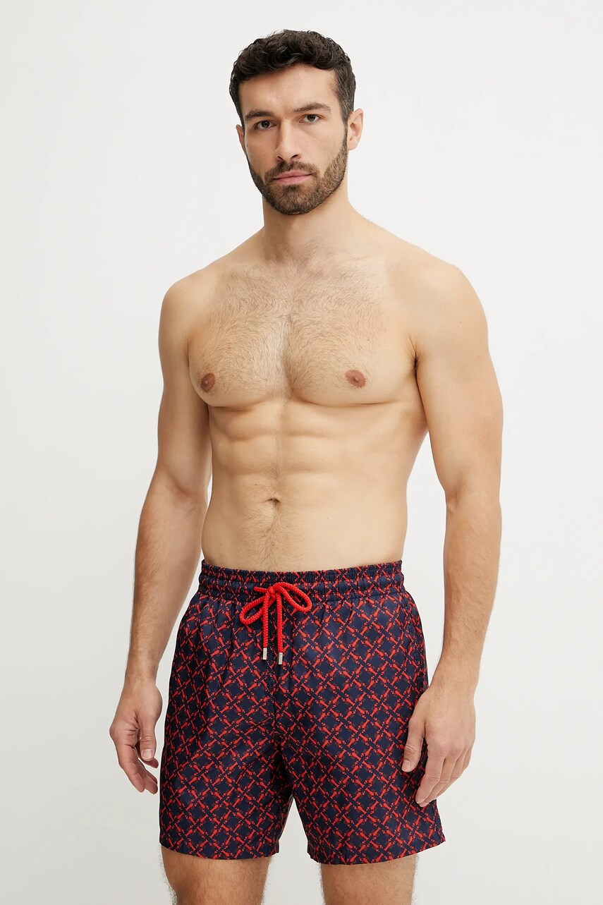 Vilebrequin pantaloni scurți de baie MAHINA culoarea bleumarin, MAHCJ317