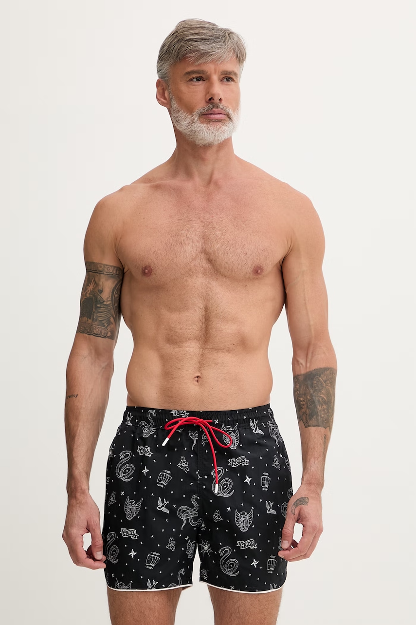 HUGO pantaloni scurți de baie bărbați RIK