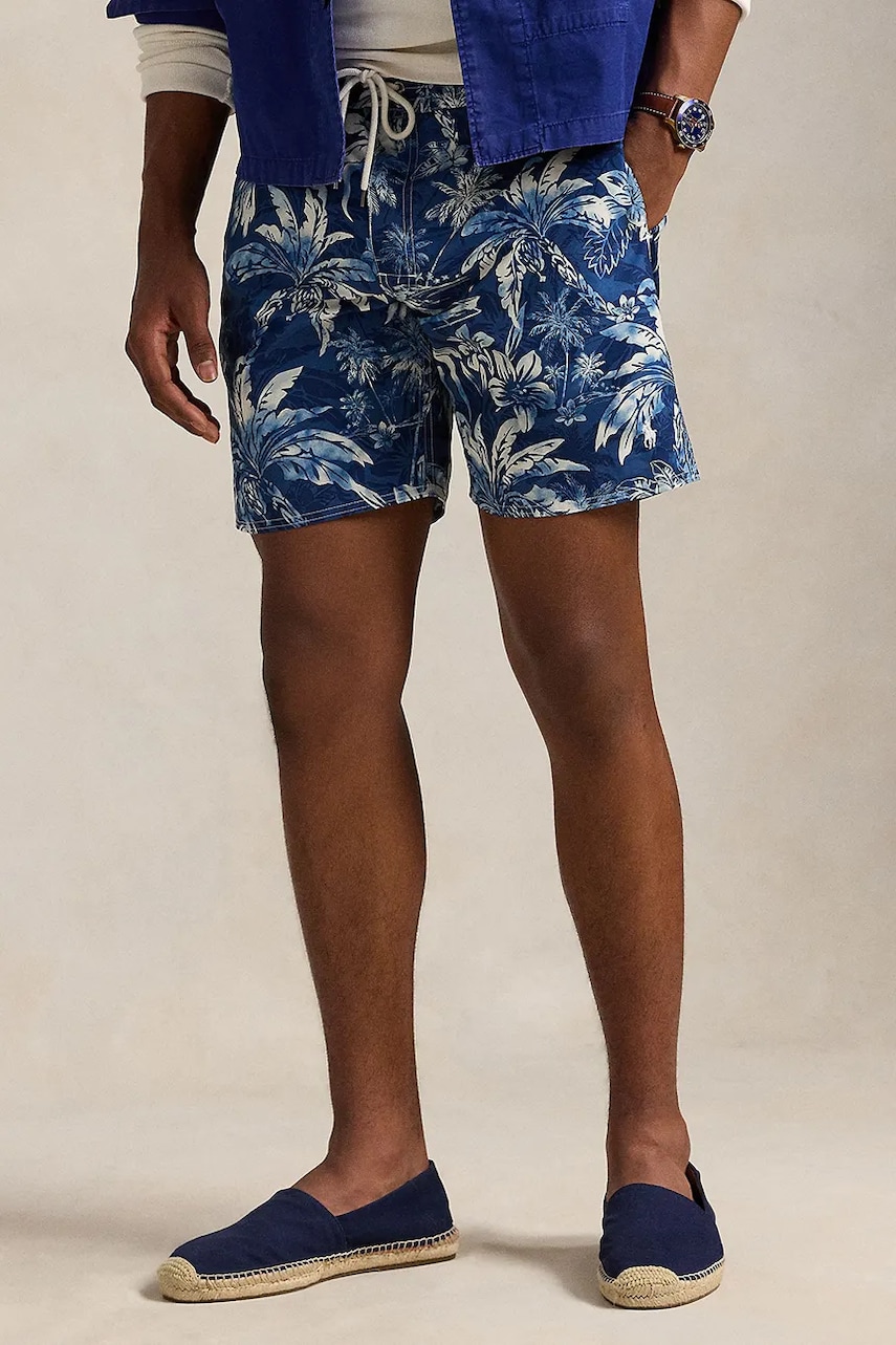 Купальные шорты Polo Ralph Lauren цвет синий 710957409 Купальные шорты Polo Ralph Lauren цвет синий 710957409