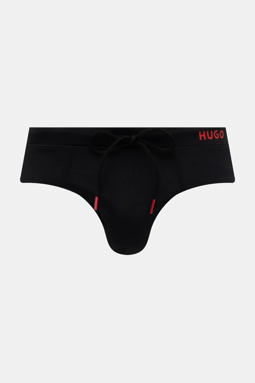 HUGO costum de baie culoarea negru, 50540072