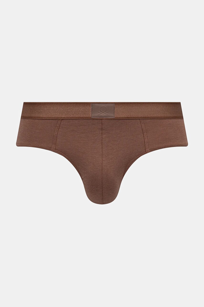 United Colors of Benetton slip bărbați, culoarea maro, 3XKP2S00J