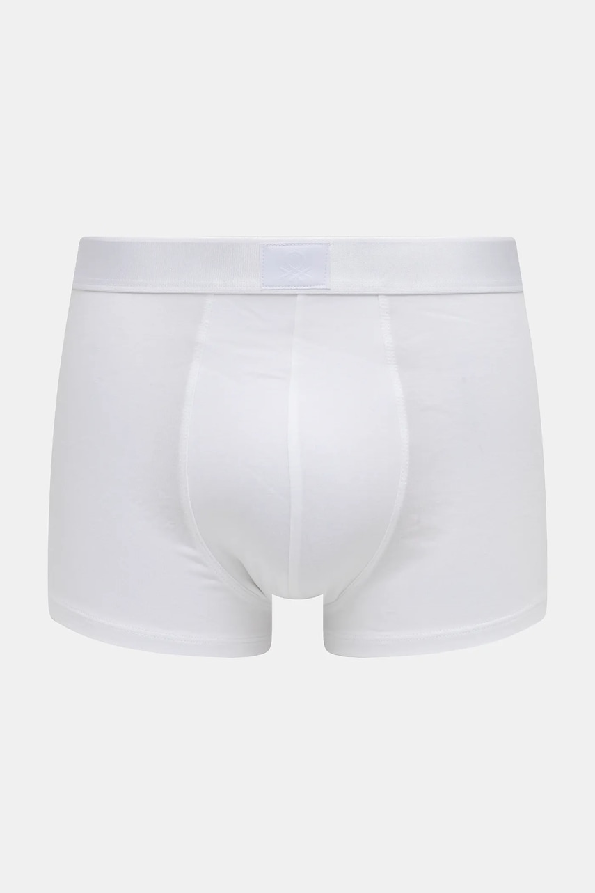 United Colors of Benetton boxeri bărbați, culoarea alb, 3XKP2X01C