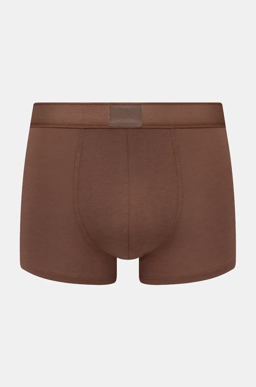 United Colors of Benetton boxeri bărbați, culoarea maro, 3XKP2X01C