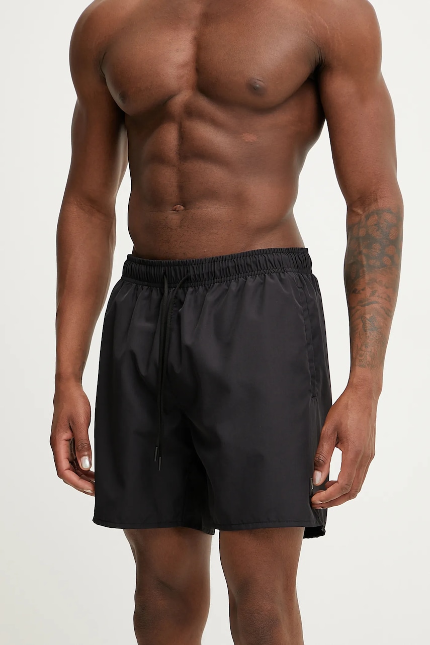 BOSS pantaloni scurti de baie culoarea negru, 50534319