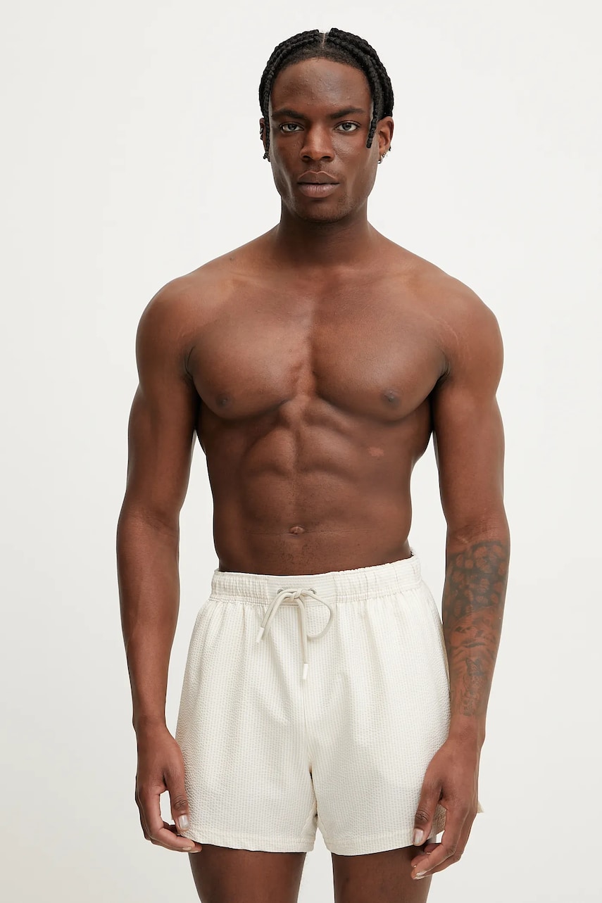 BOSS pantaloni scurți de baie culoarea bej, 50540042 BOSS pantaloni scurți de baie culoarea bej, 50540042