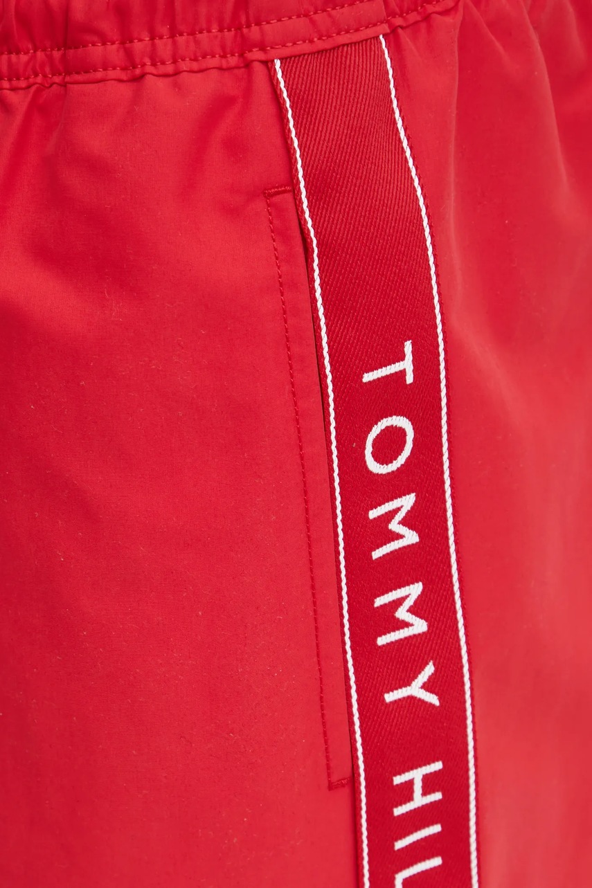 Μαγιό Tommy Hilfiger χρώμα: κόκκινο, UM0UM03481 φωτογραφία