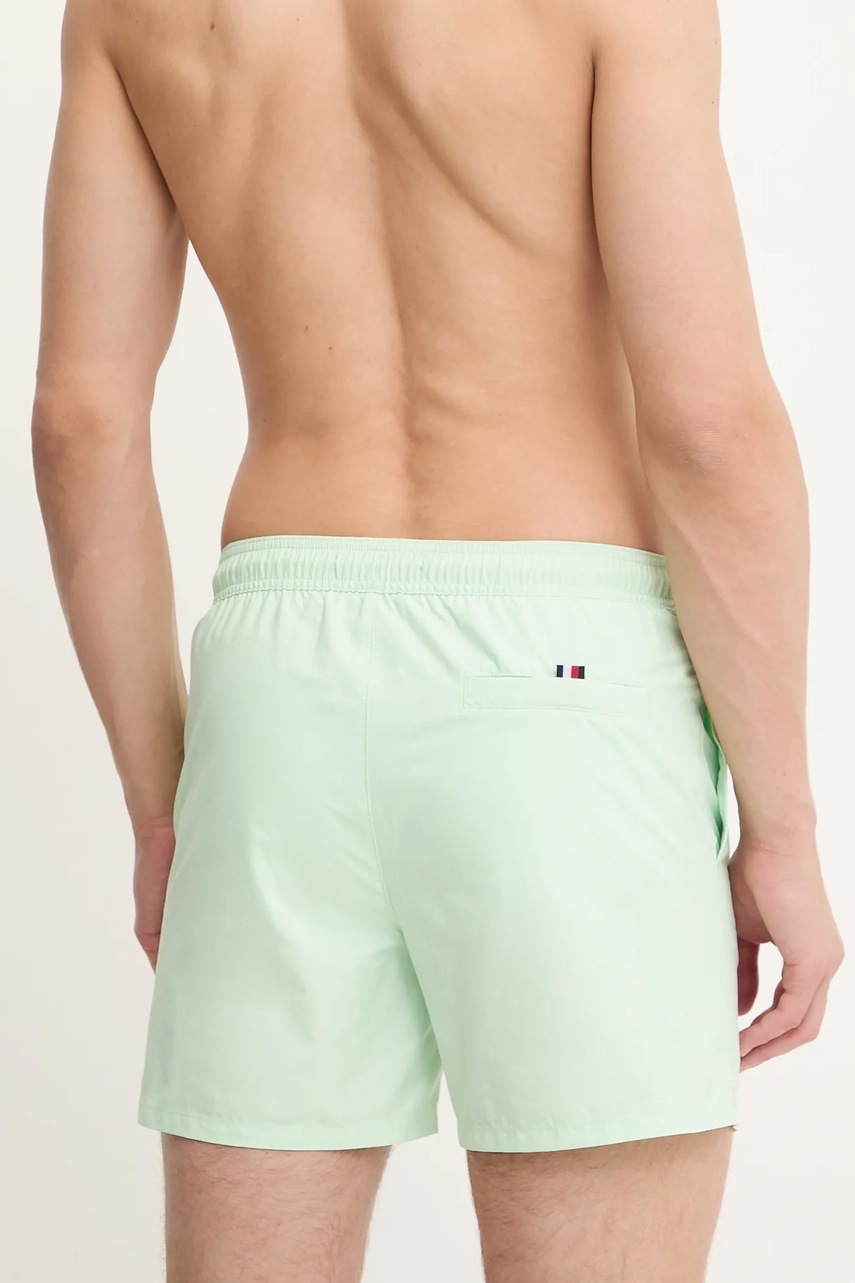 Μαγιό Tommy Hilfiger χρώμα: πράσινο, UM0UM03484 φωτογραφία