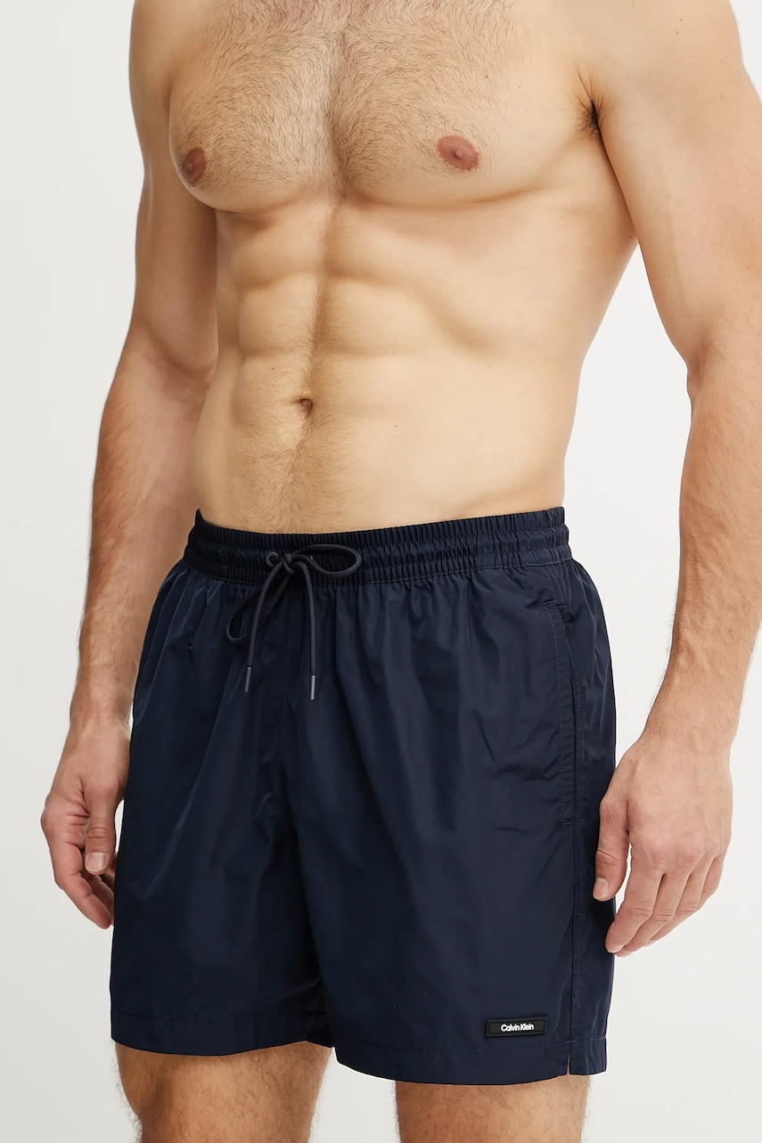 Купальные шорты Calvin Klein цвет синий KM0KM01111 Купальные шорты Calvin Klein цвет синий KM0KM01111