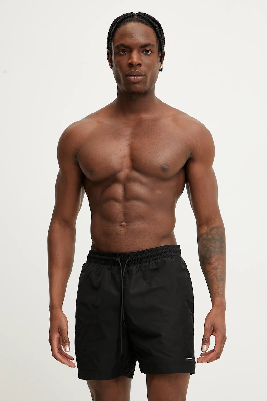 Купальные шорты Calvin Klein цвет чёрный KM0KM01111 Купальные шорты Calvin Klein цвет чёрный KM0KM01111