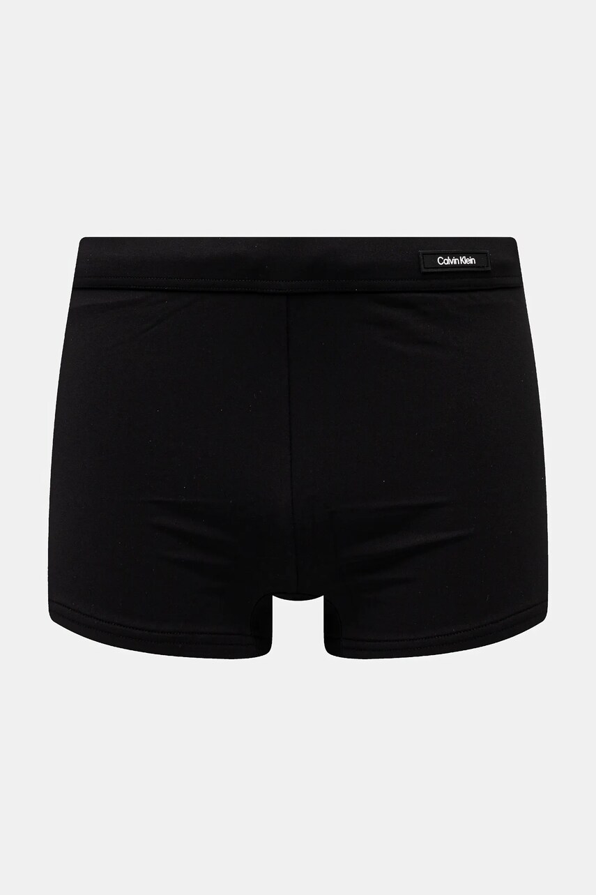 Levně Plavky Calvin Klein černá barva, KM0KM01114